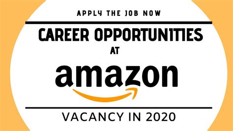 Amazon Freshers Recruitment Amazon Job Vacancy 2020 Career