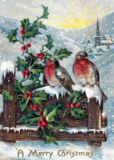 Free Vintage Christmas Postcards Christmas Art Vintage Christmas