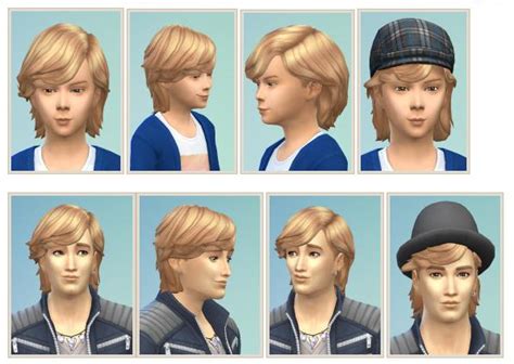 Sims 4 Hairstyles Male Cc