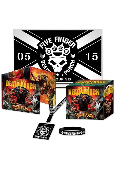 Three point zero four plus two point zero two makes five point zero six. Five Finger Death Punch - Got Your Six Limited Box Edition ...