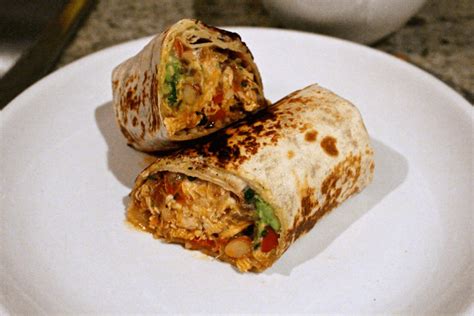Try this chicken tikka burrito recipe, then check out our ultimate chicken burritos, beef burritos and vegetarian burritos. Homemade Pulled Chicken Burrito Recipe | The Girl on Bloor ...