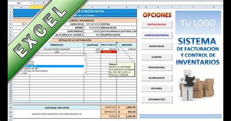 Sample Excel Templates Sistema De Facturacion Gratis En Excel