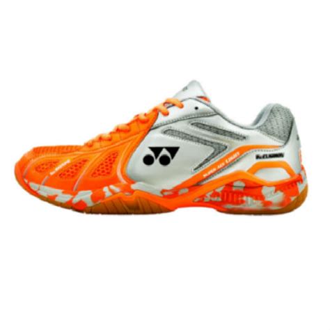 Yonex Super Ace Light Bright Orangesilver Men Badminton Shoes