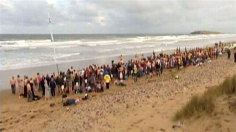 Skinny Dipping Record In Wales 400 Raise Money For Cancer Cure And
