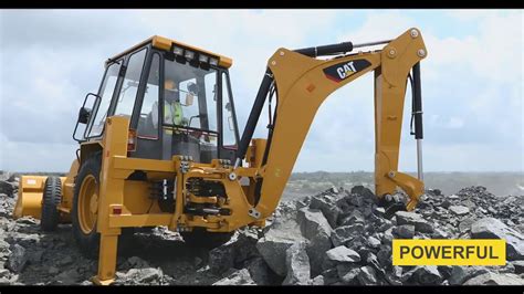 Cat 424b2 Backhoe Loader Product Overview India Youtube