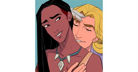 John Smith And Male Pocahontas Gay Disney Characters
