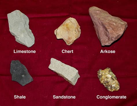 Sedimentary Rock Types