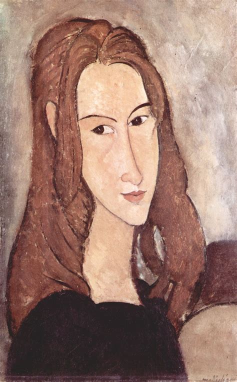 Portrait Of Jeanne Hebuterne Amedeo Modigliani