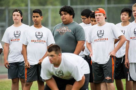 Beaverton Beavers Prepare For 2016 High School Football Season Photos