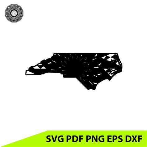 Svg Free Svg Dxf Files Pdf North Carolina Map North Carolina Map
