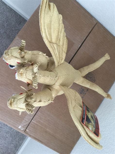 Godzilla Origins Toy Vault King Ghidorah Plush 11 Inch Wsound Out