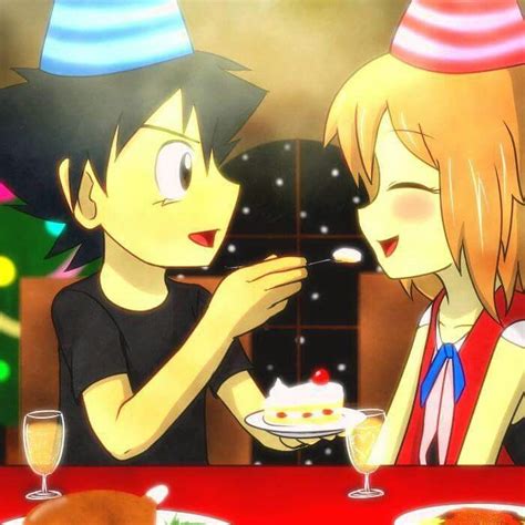 Beautiful ♡ Amourshipping ♡ I Give Good Credit To Whoever Made This 👏 Pokemon Ash And