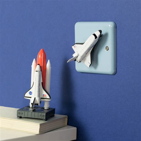 Space themed bedroom ideas von cuckooland | homify. Outer Space Bedroom Rocket Light Switch By Candy Queen ...