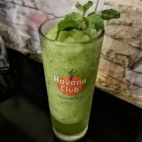This Mojito Frappe Was One Of The Best Cocktails Ive Ever Had 😍🥰 Donaetumia Cuba Havana