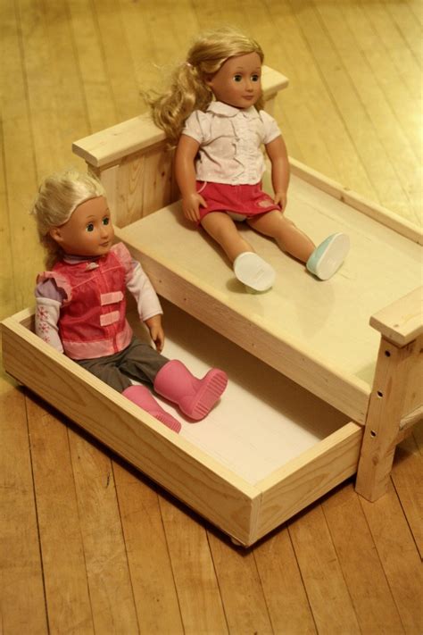 Ana White Doll Bed And Trundle Diy Projects