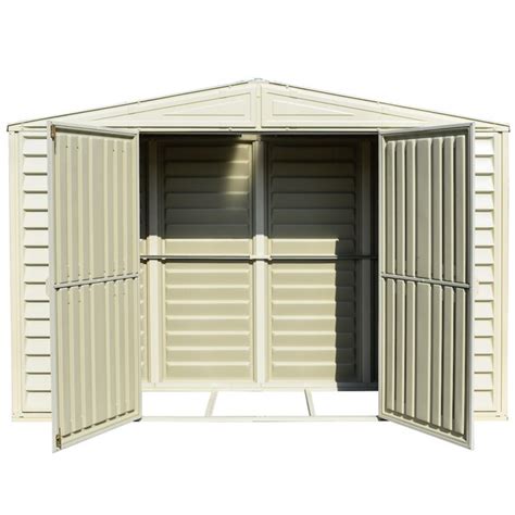 Duramax Building Products 10 Ft X 5 Ft Woodbridge Gable Vinyl Storage Shed In The Vinyl And Resin