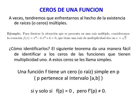 Ppt Ceros De Una Funcion Powerpoint Presentation Free Download Id