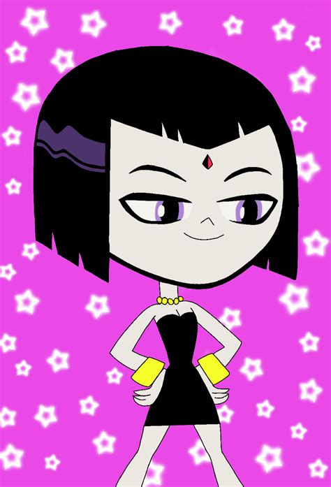 teen titans go raven at the dance by crawfordjenny on deviantart