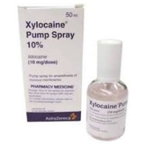 Xylocaine 10 Pump Spray 50ml