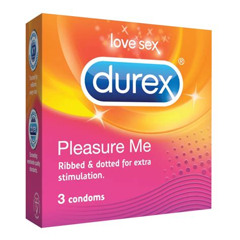Durex Pleasuremax Ribbed And Dotted 3s