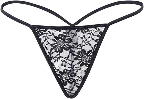 Ohyeahgirl G String Thongs For Women Lace Plus Size Panties Sexy Low