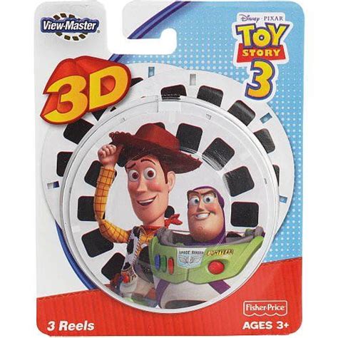 View Master 3d Toy Story 3 3pc Set Reel View Master