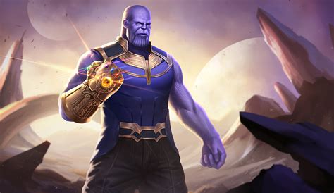 Thanos Infinity Gauntlet Artwork Wallpaperhd Superheroes Wallpapers4k