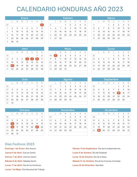 Honduras April 2023 Calendar With Holidays Photos