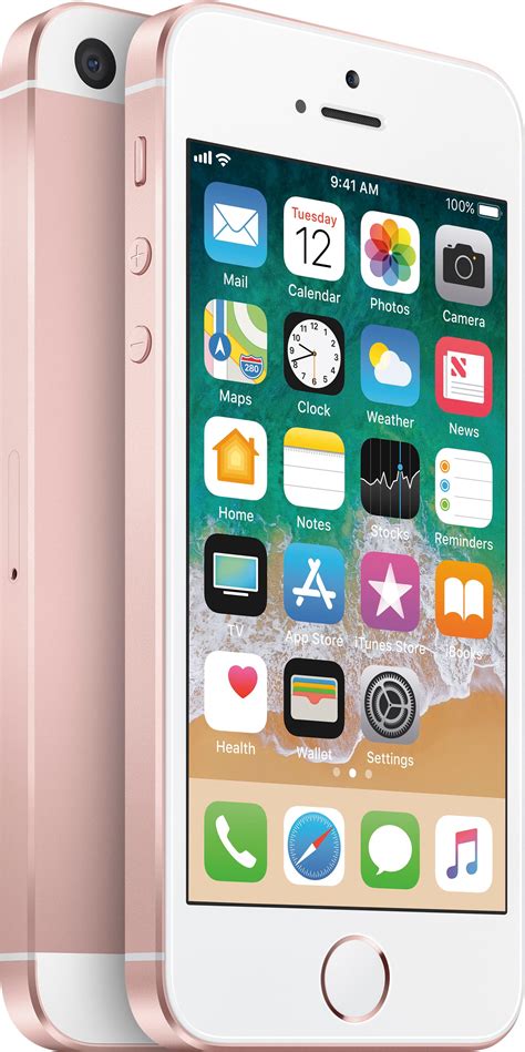 customer reviews apple iphone se 64gb rose gold verizon mly82ll a best buy