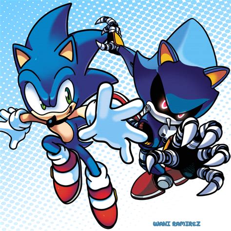 Sonic Vs Metal Sonic By Waniramirez On Deviantart