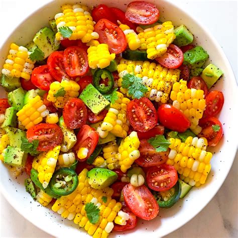 Avocado Corn And Tomato Salad The Dish On Healthy