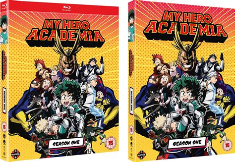 My Hero Academia Season 1 Uk Blu Ray And Dvd Re Release