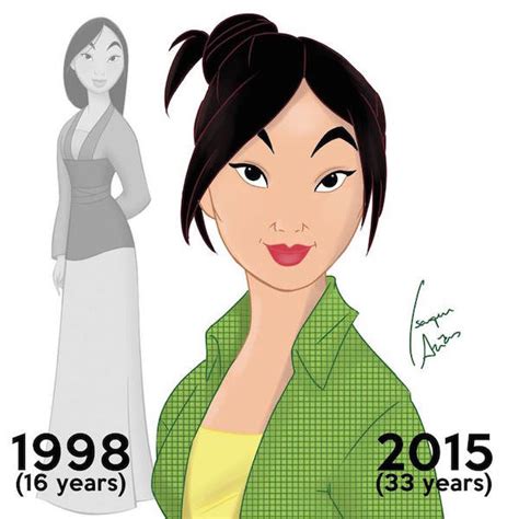 Disney Princesses Aged Then And Now Photos Coaster Nation