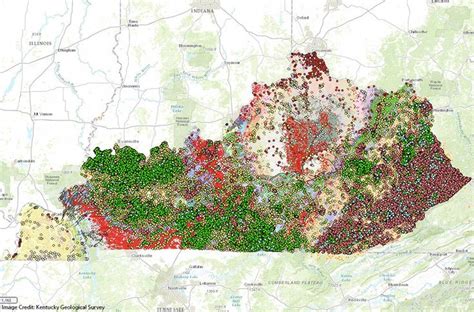 This Interactive Map From The Kentucky Geological Survey Shows Diverse