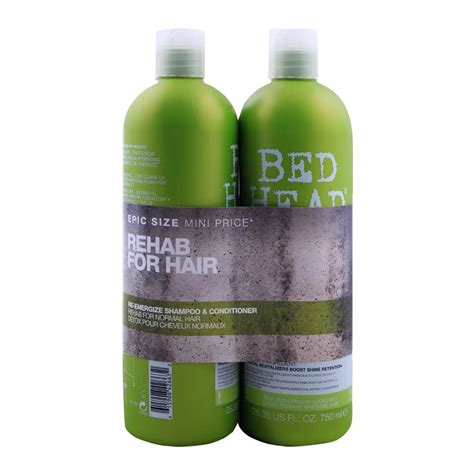 Purchase TIGI Bed Head Rehab For Hair Re Energize Shampoo Conditioner