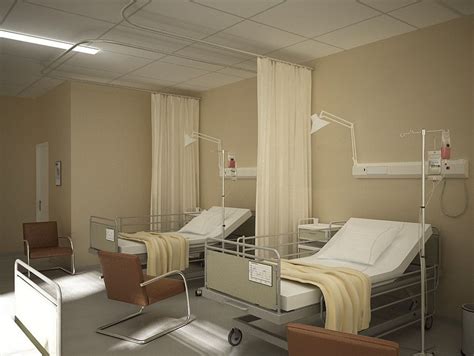 Emergency Room Anime Hospital Room Background Operating Room With
