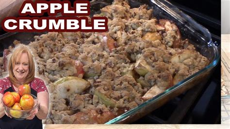 Old Fashioned Apple Crumble Recipe Easy Fall Dessert Youtube