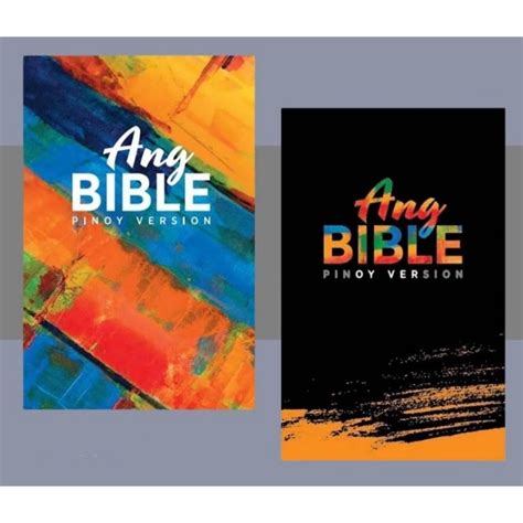 Ang Bible Pinoy Version Old And New Testament Protestant Edition