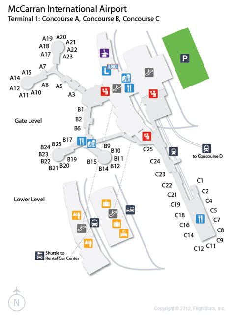 Mccarran Airport Map Afp Cv