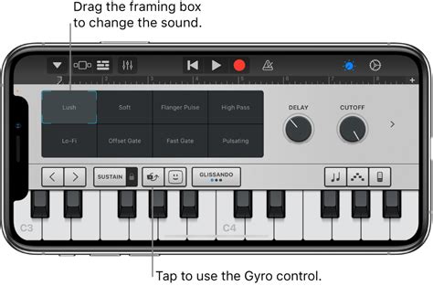 Play The Keyboard In Garageband For Iphone Apple Support