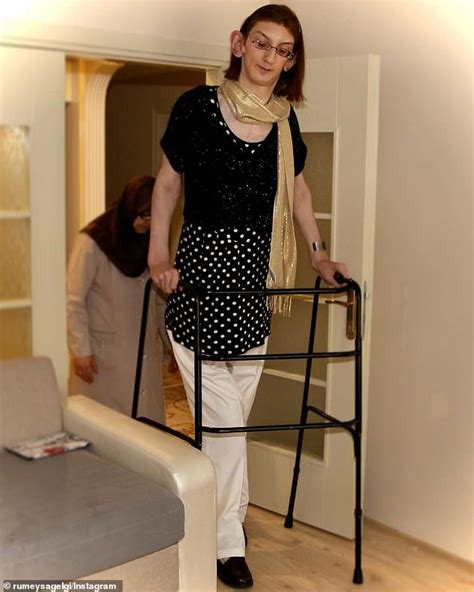 S Tallest Woman In The World Rumeysa Gelgi On How She Lives Her Life Dresses And Travels
