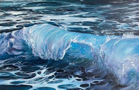 Beautiful Seascape Paintings By Artist Alesia Habovych Trendy Art Ideas
