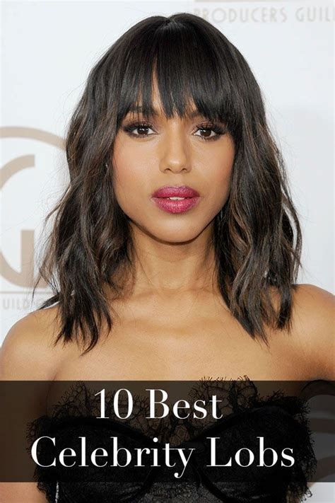 The 10 Prettiest Celeb Inspired Long Bobs Hair Styles