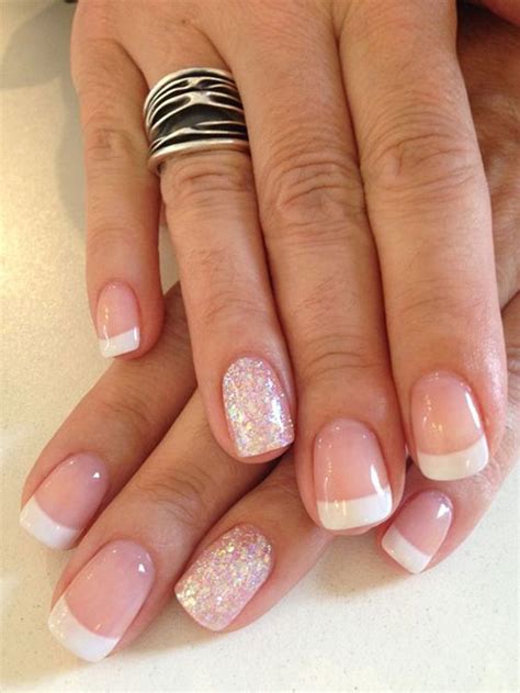 12 Gel Nails French Tip Designs And Ideas 2016 Fabulous Nail Art Designs