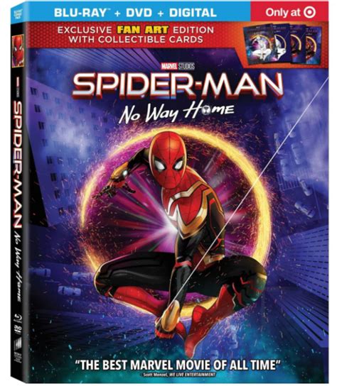 Spider Man No Way Home Swings Onto 4k Uhd And Blu Ray With Exclusive