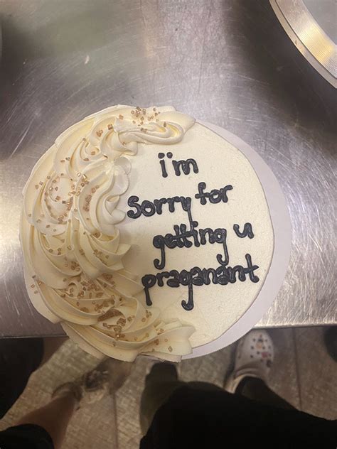 Funny Apology Cakes For Every Occasion The Funniest Blog