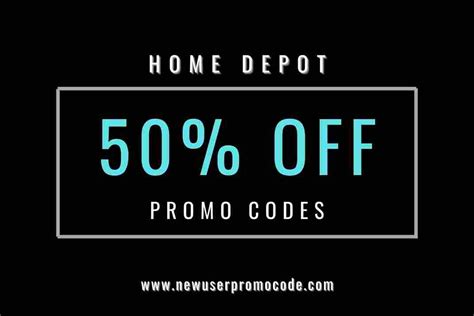 Home Depot Promo Code 2024 - 50% OFF Discount Coupons