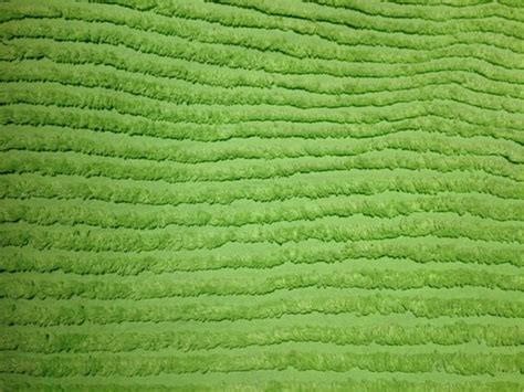 Sale Green Terry Clothribbed Chenille Fabric By Pinkdoorfabrics