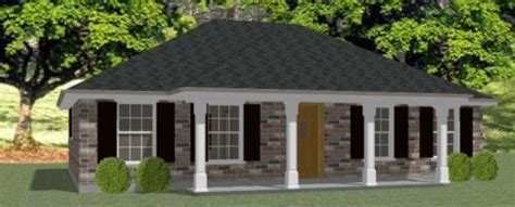 Custom House Home Building Plans 3 Bed Ranch 1404 Sf Pdf File Ebay
