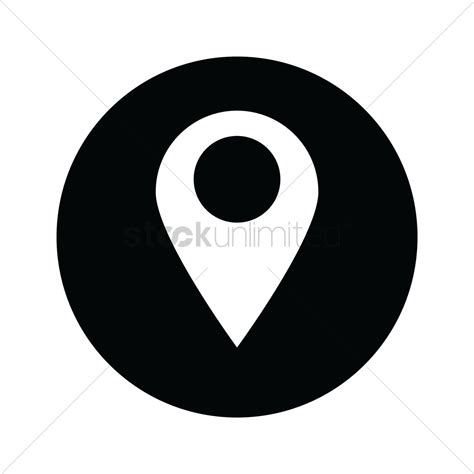 Location icon Vector Image - 1626682 | StockUnlimited